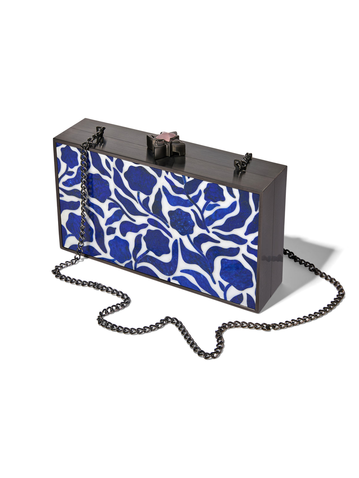 Pairing: Blue Flora Clutch