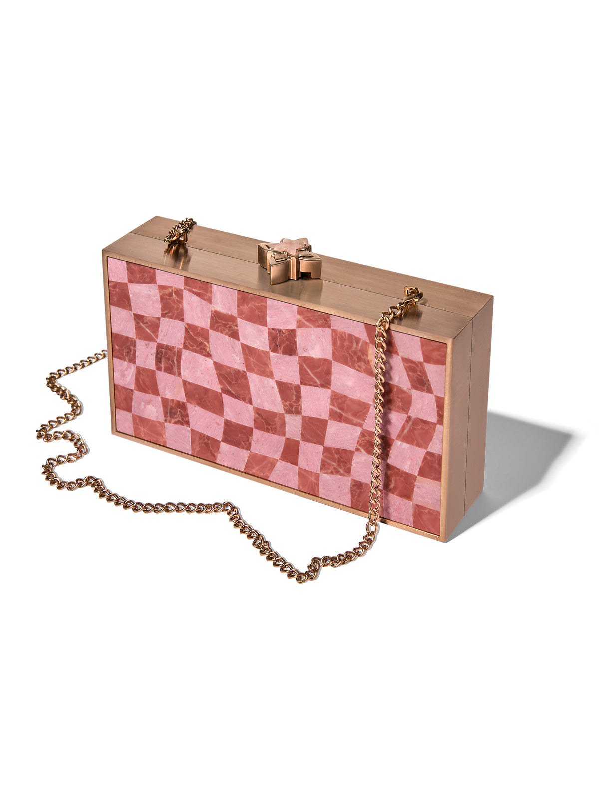 Pairing: Pink Squares Clutch